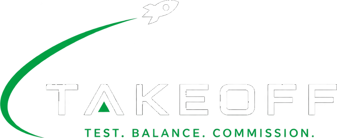 TAKEOFF — Test. Balance. Commission.